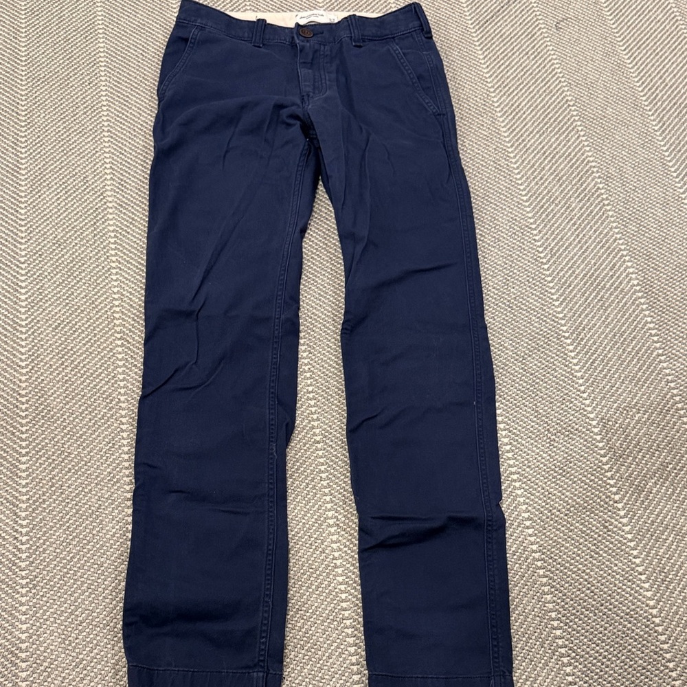 Abercrombie Kids Dark Blue Chinos